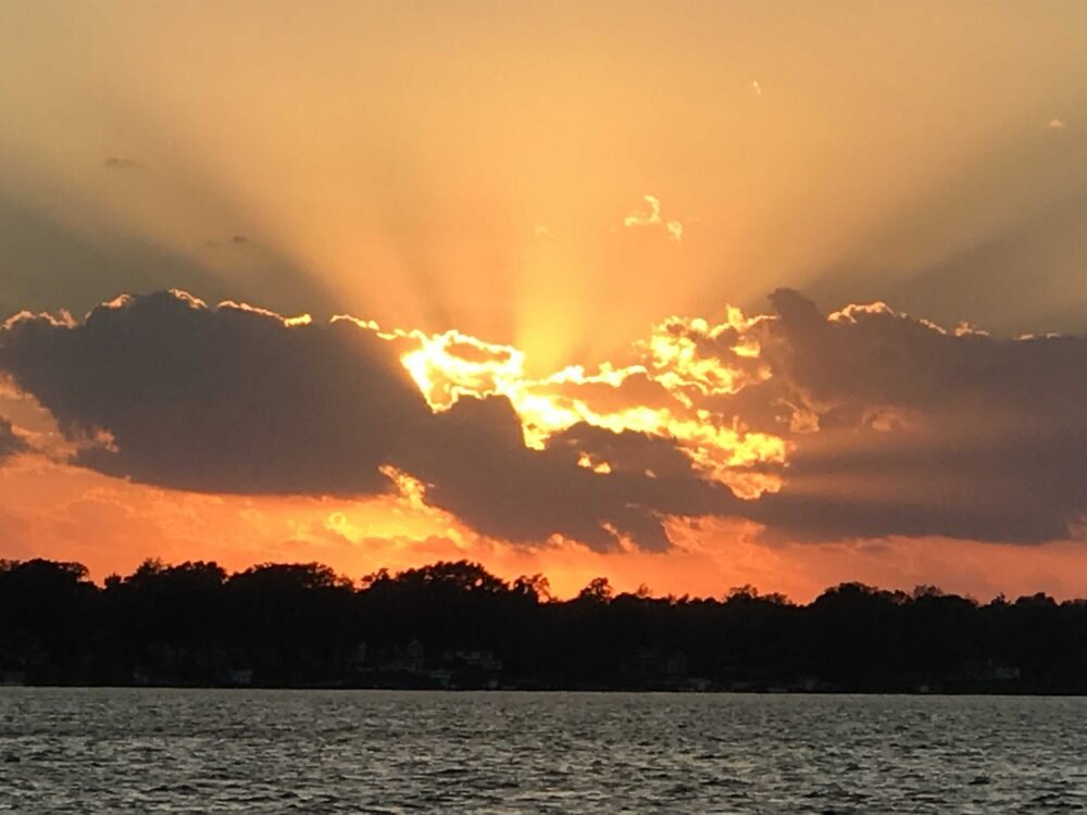 Sunset on Lake Wawasee