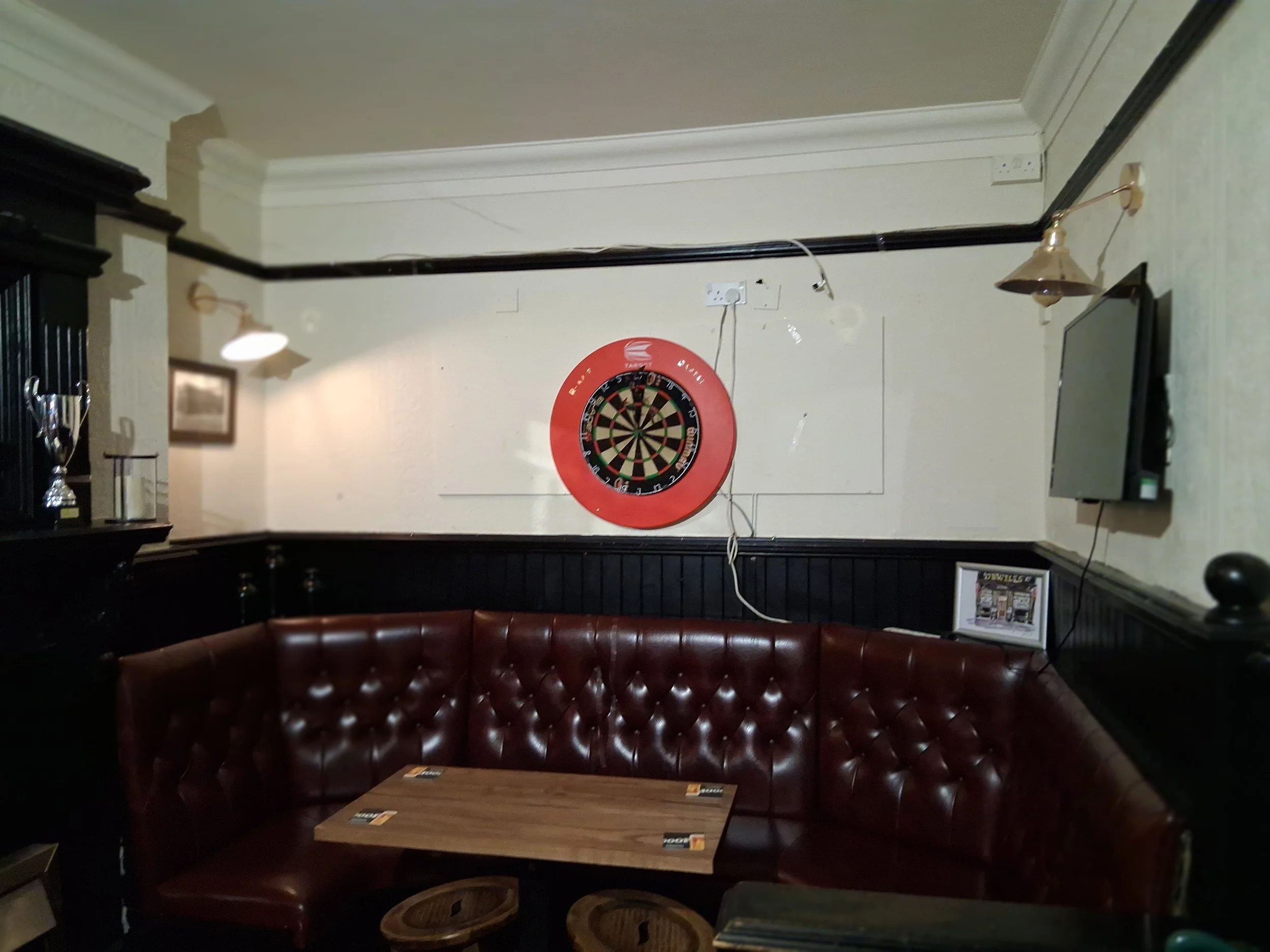 Orwell's, Glasgow - rear area