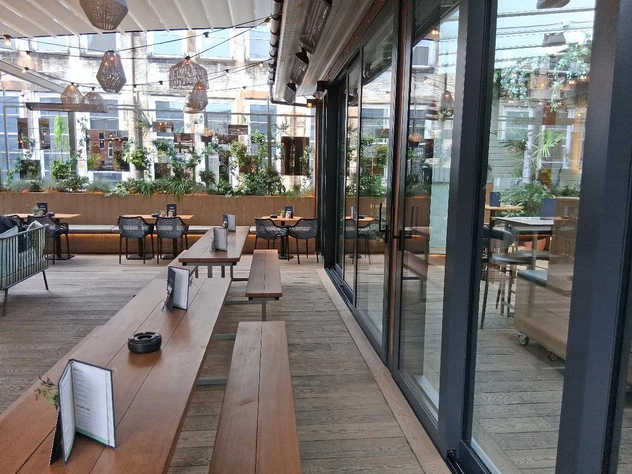 Kong, Glasgow - on to roof top garden