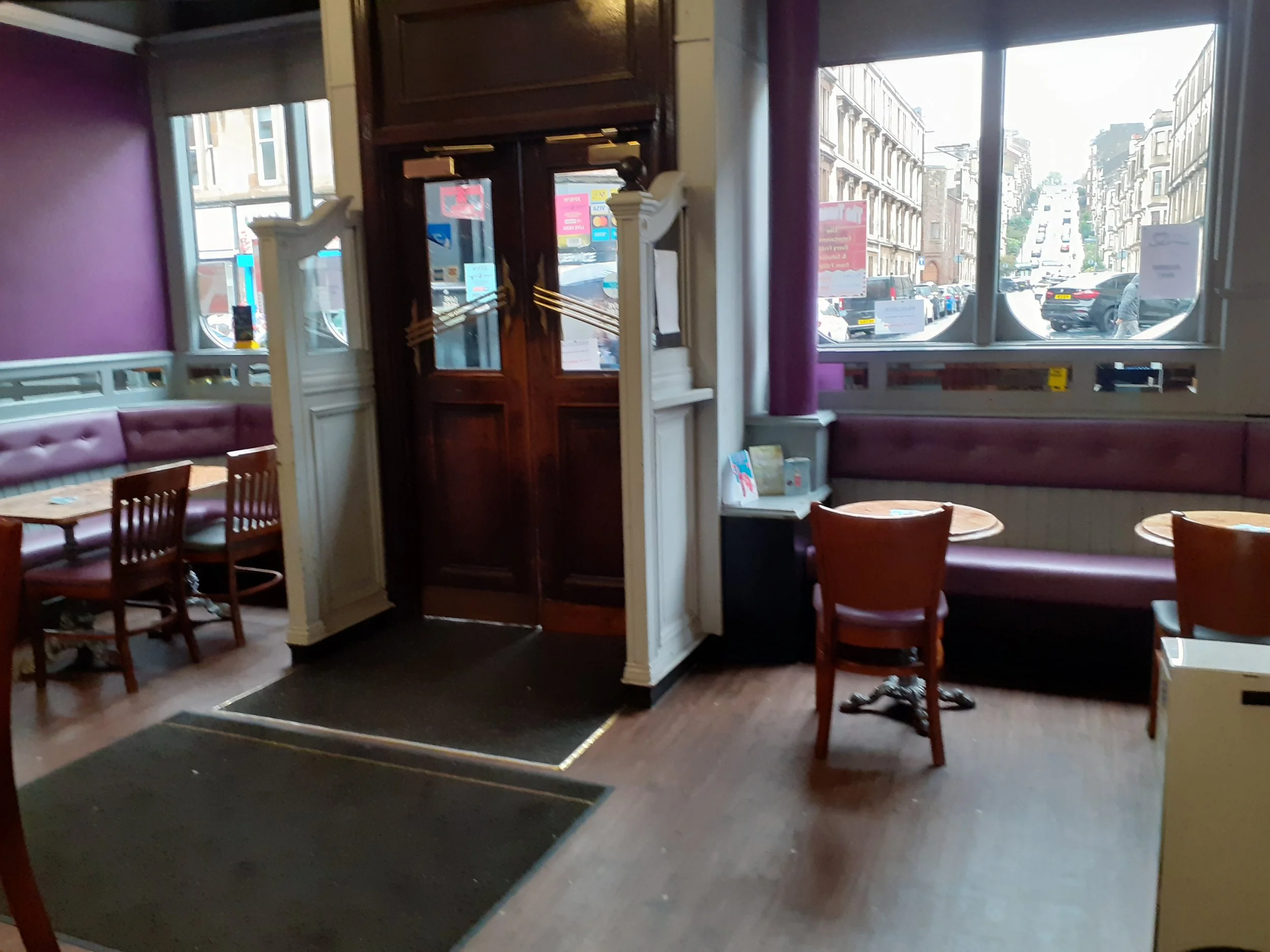 The Tenement Bar, Glasgow - front bar area