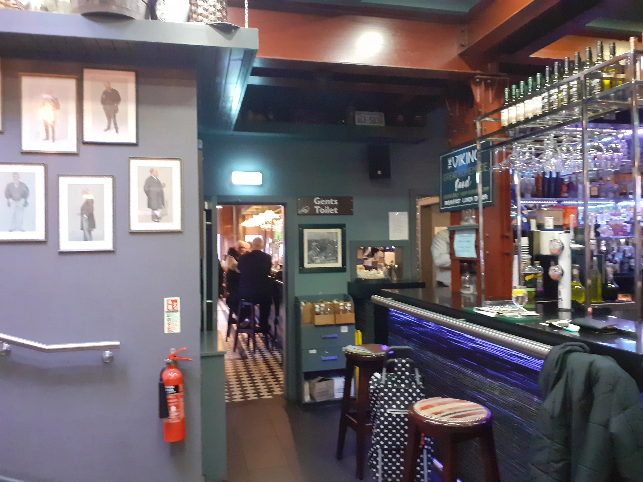 The Viking , Glasgow - second room through to first room