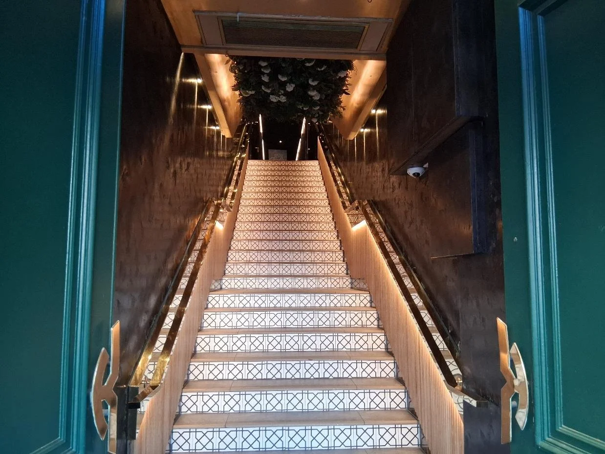 Kong, Glasgow - up the stairs