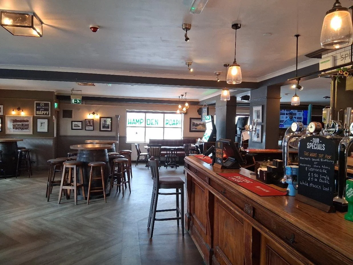 The Beechwood, Glasgow - servery going left and front left corner