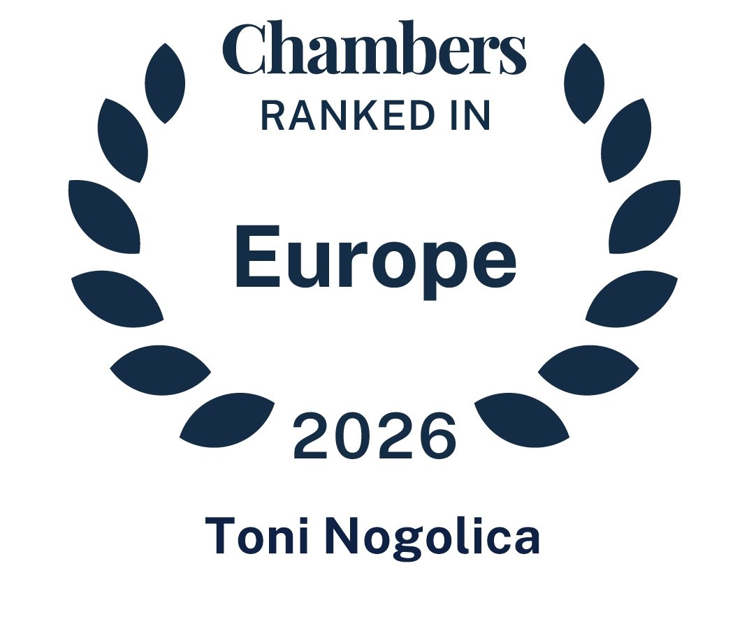 Toni Nogolica recognized as leading expert by Chambers &amp; Partners.