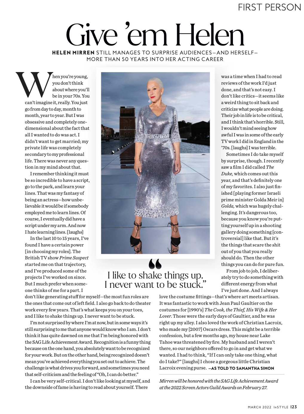 Helen Mirren