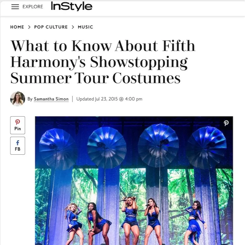 What to know about Fifth Harmony's showstopping summer tour costumes