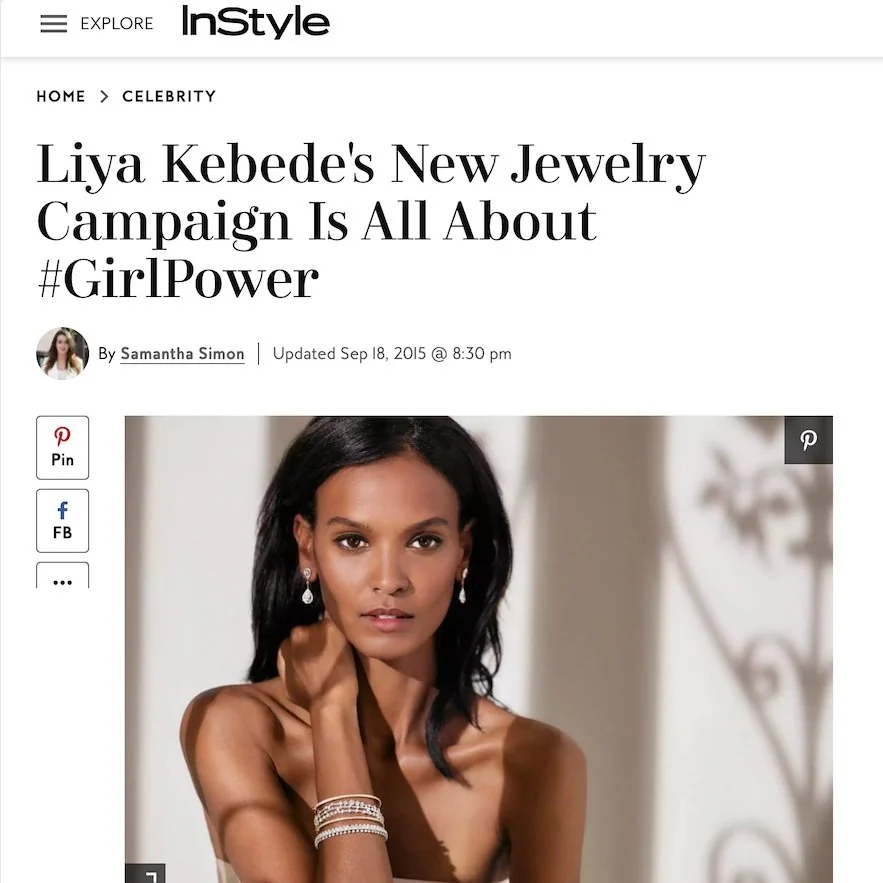 Liya Kebede's new jewelry campaign is all about #GirlPower