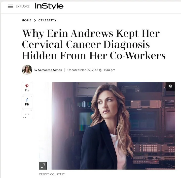 Erin Andrews opens up about her life-changing diagnosis