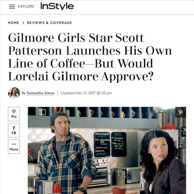 Scott Patterson on his the launch of his coffee line