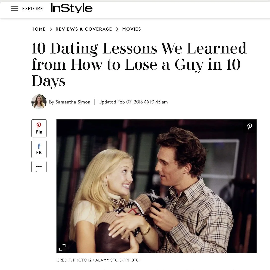 10 dating lessons we learned from How to Lose a Guy in 10 Days