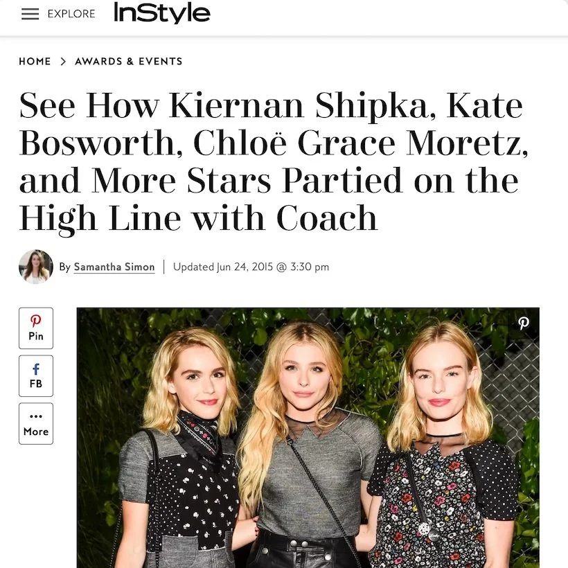 Coach's Fifth Annual 2015 Summer Party on the High Line