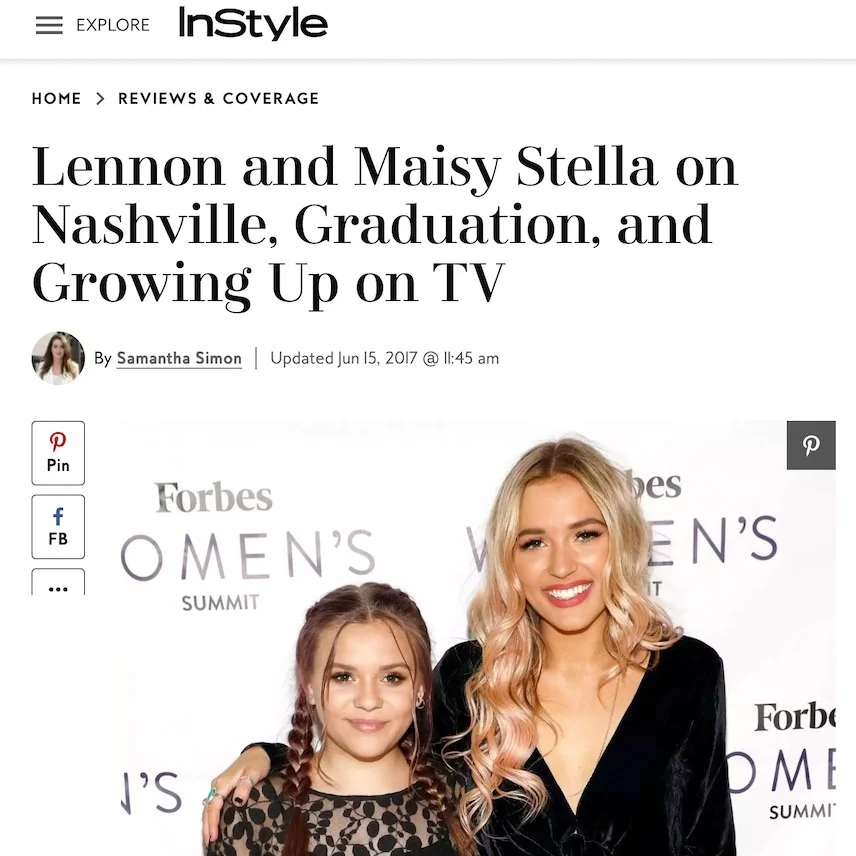 Lennon and Maisy Stella
