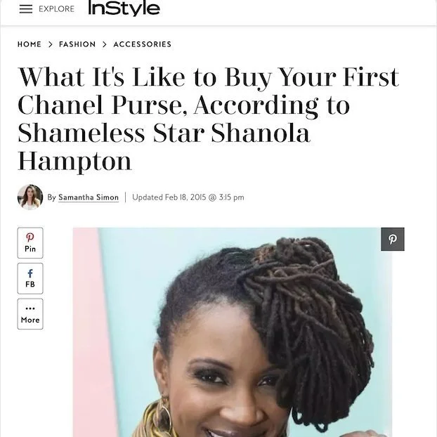 What it's like to buy your first Chanel purse, according to Shameless star Shanola Hampton