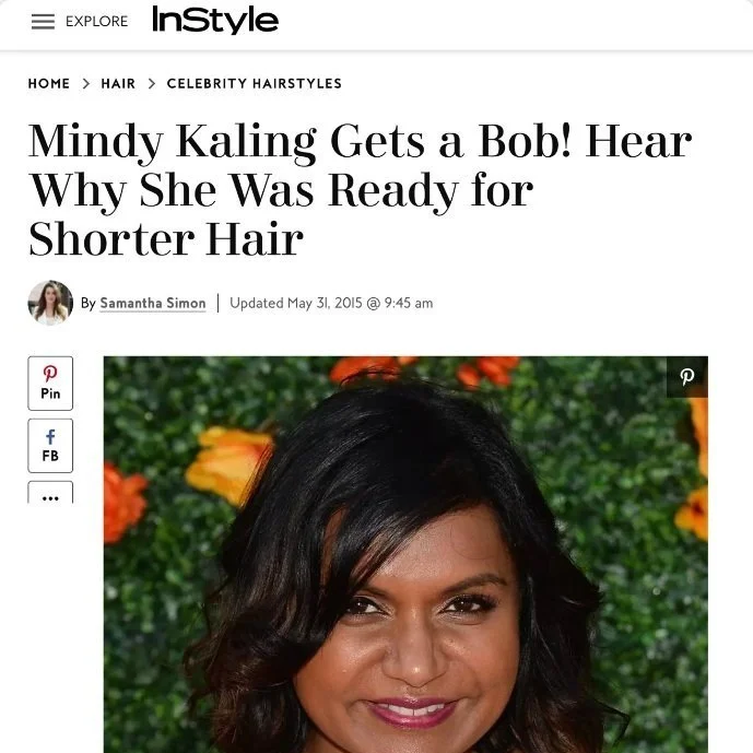 Mindy Kaling gets a bob! Hear why she was ready for shorter hair