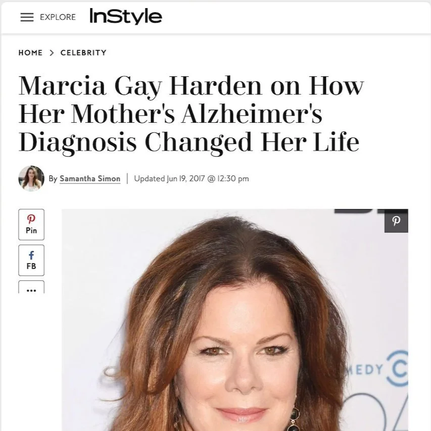 Marcia Gay Harden's as-told-to essay on Alzheimer's