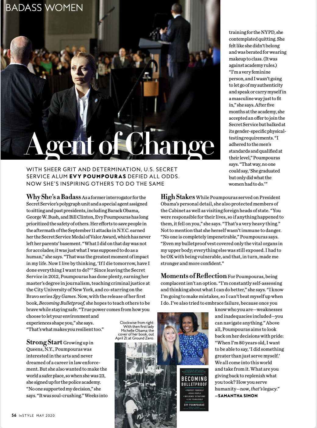 U.S. Secret Service alum Evy Poumpouras defied all odds. Now she's inspiring others to do the same