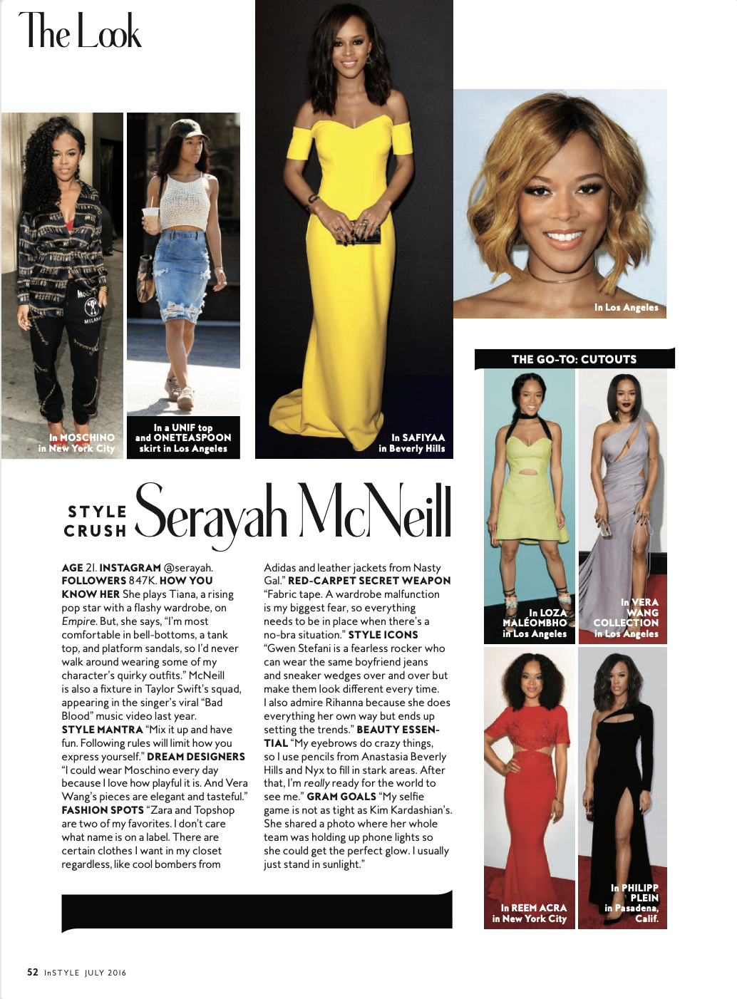 Style Crush: Serayah McNeill