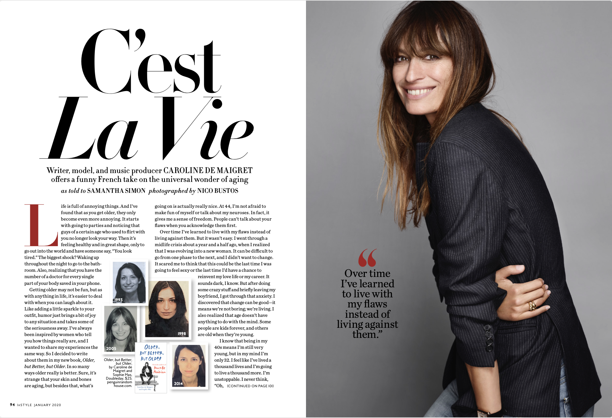 Writer, model, and music producer Caroline de Maigret offers a funny French take on the universal wonder of aging