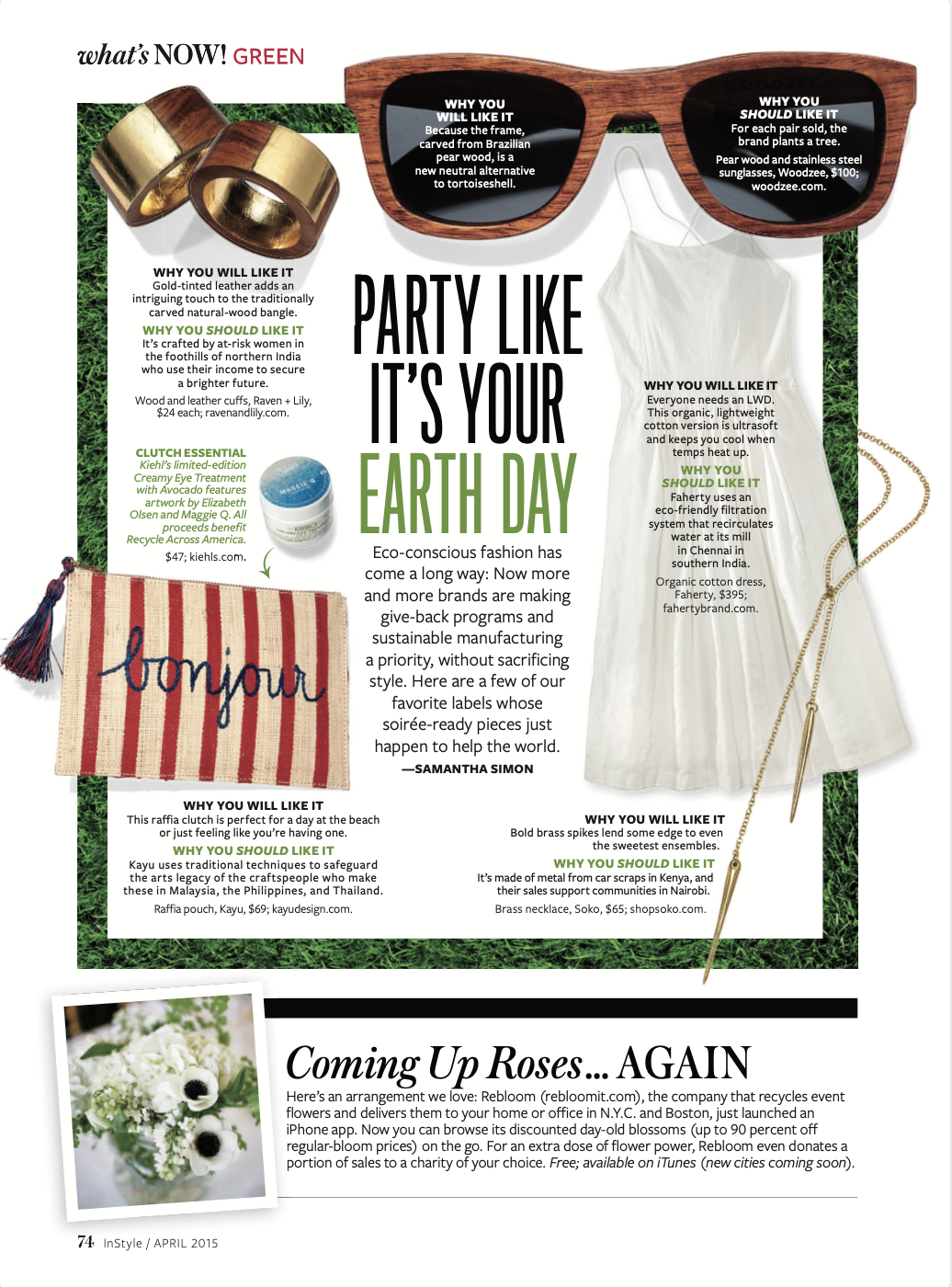 Earth-friendly labels whose party-ready pieces just happen to save the world