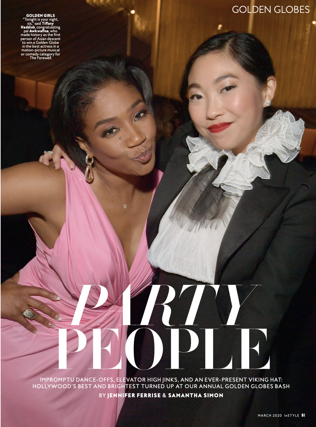 InStyle & Warner Bros. 2020 Golden Globes Party