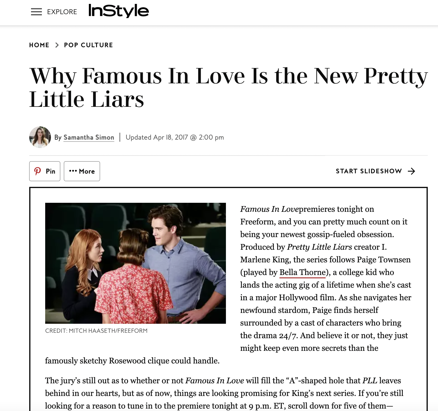 Why Famous in Love is the new Pretty Little Liars