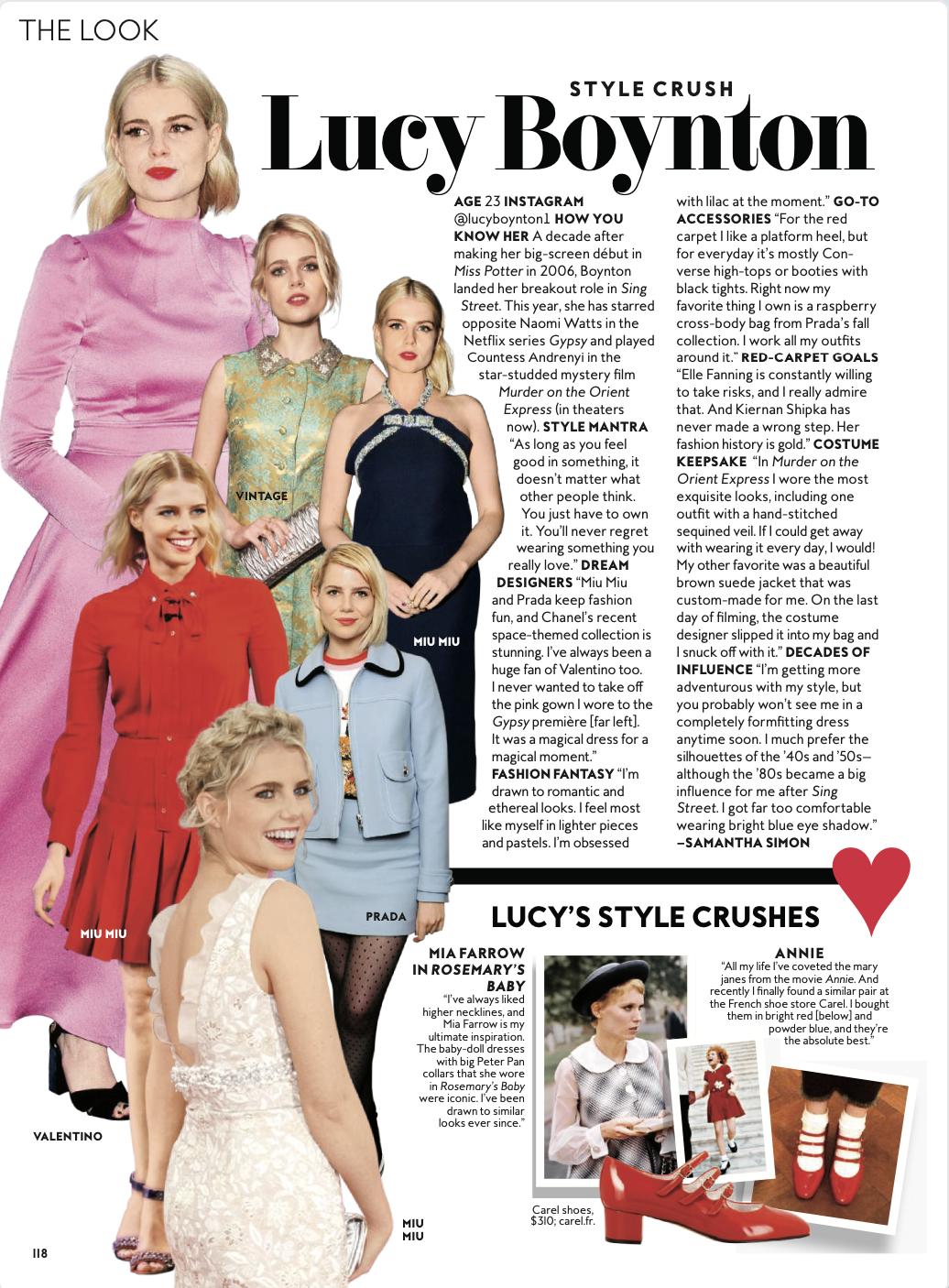 Style Crush: Lucy Boynton