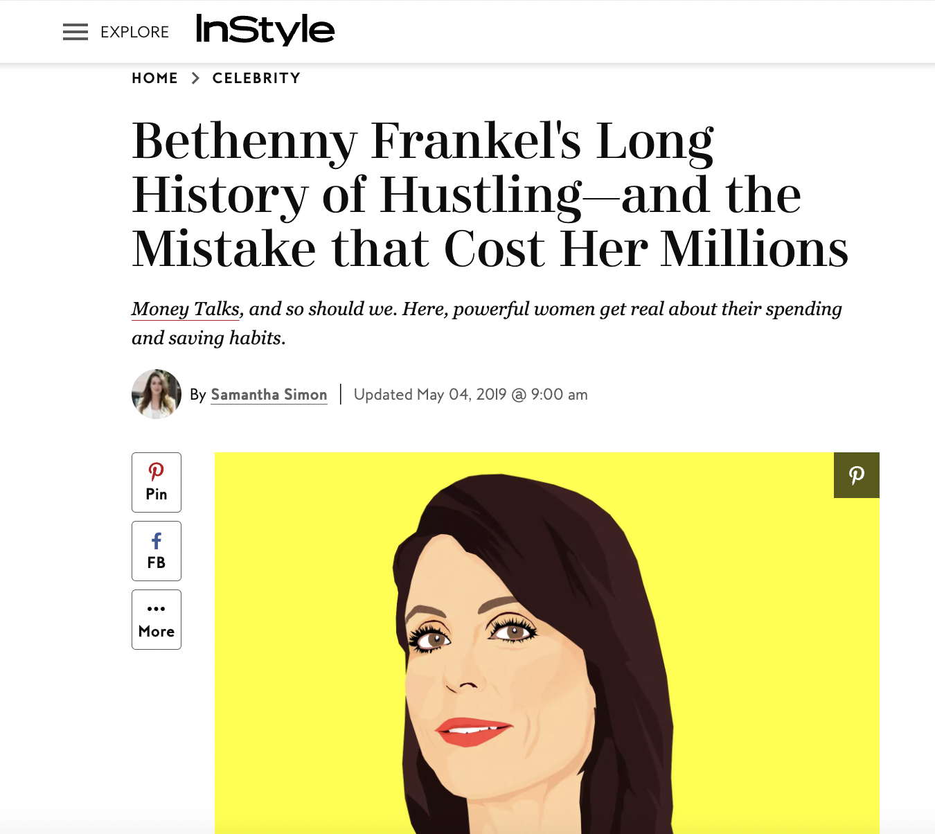 Bethenny Frankel on all things finance