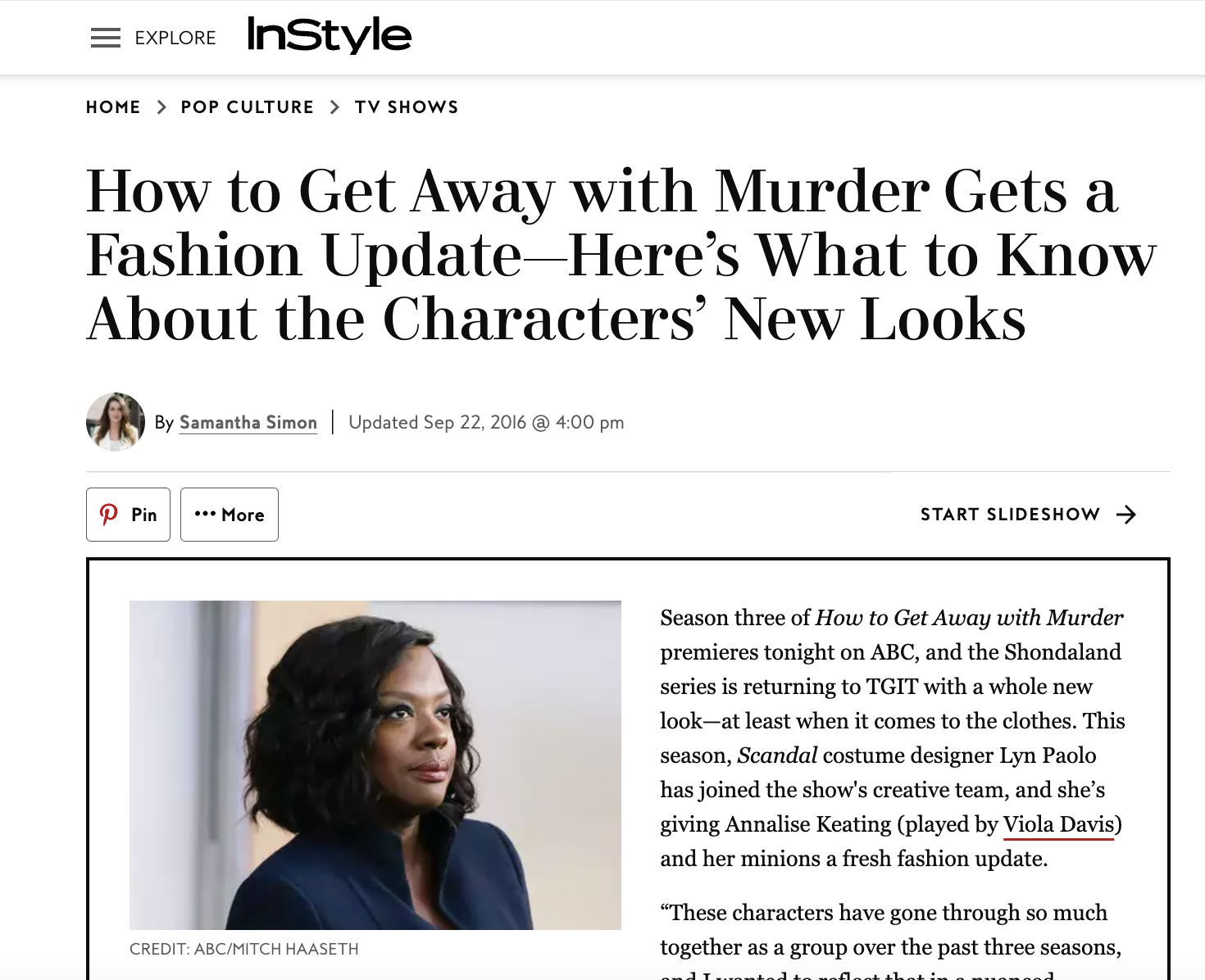 How to Get Away with Murder gets a fashion update—here's what to know about the characters' new looks