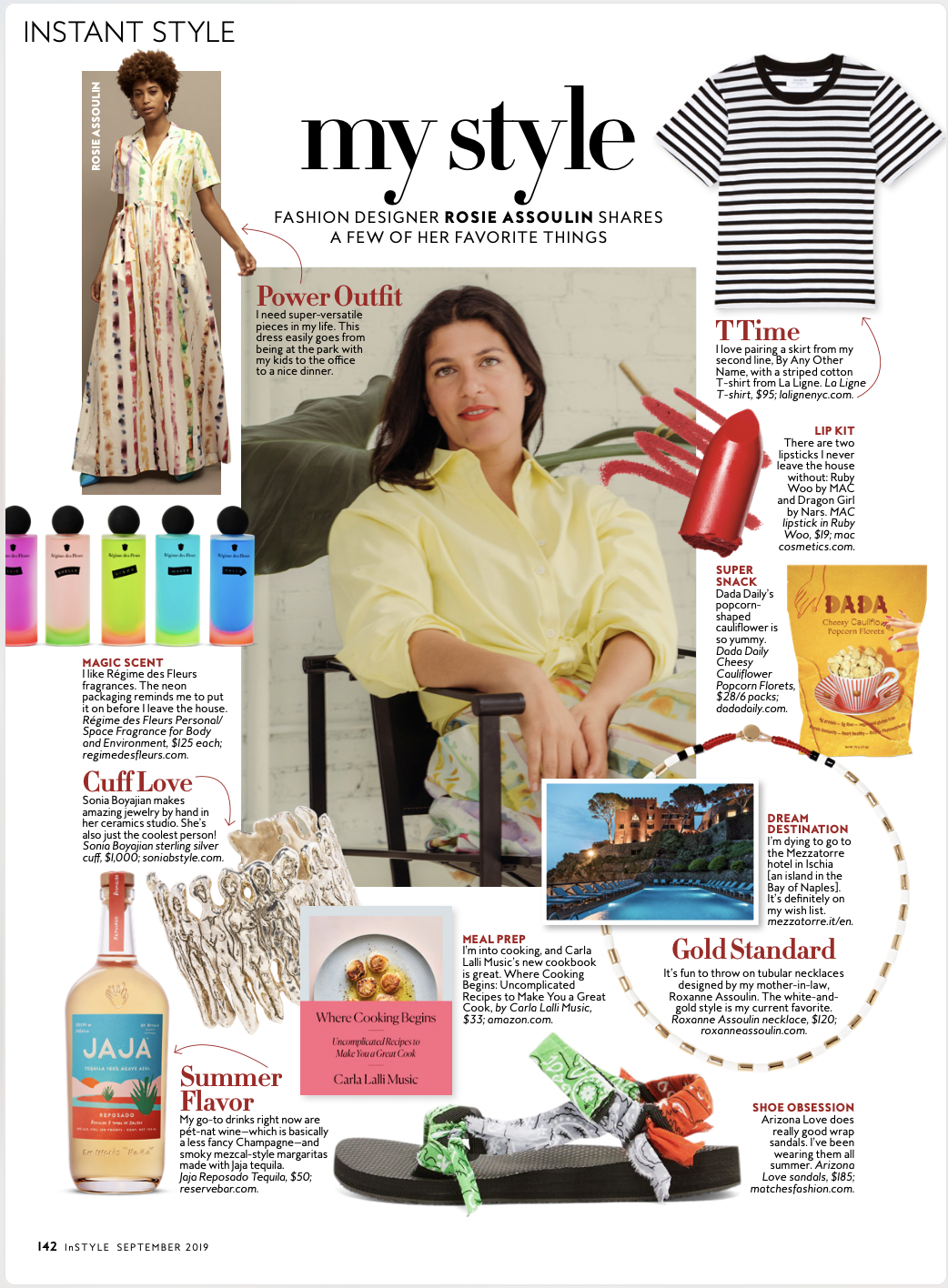 Fashion designer Rosie Assoulin shares a few of her favorite things