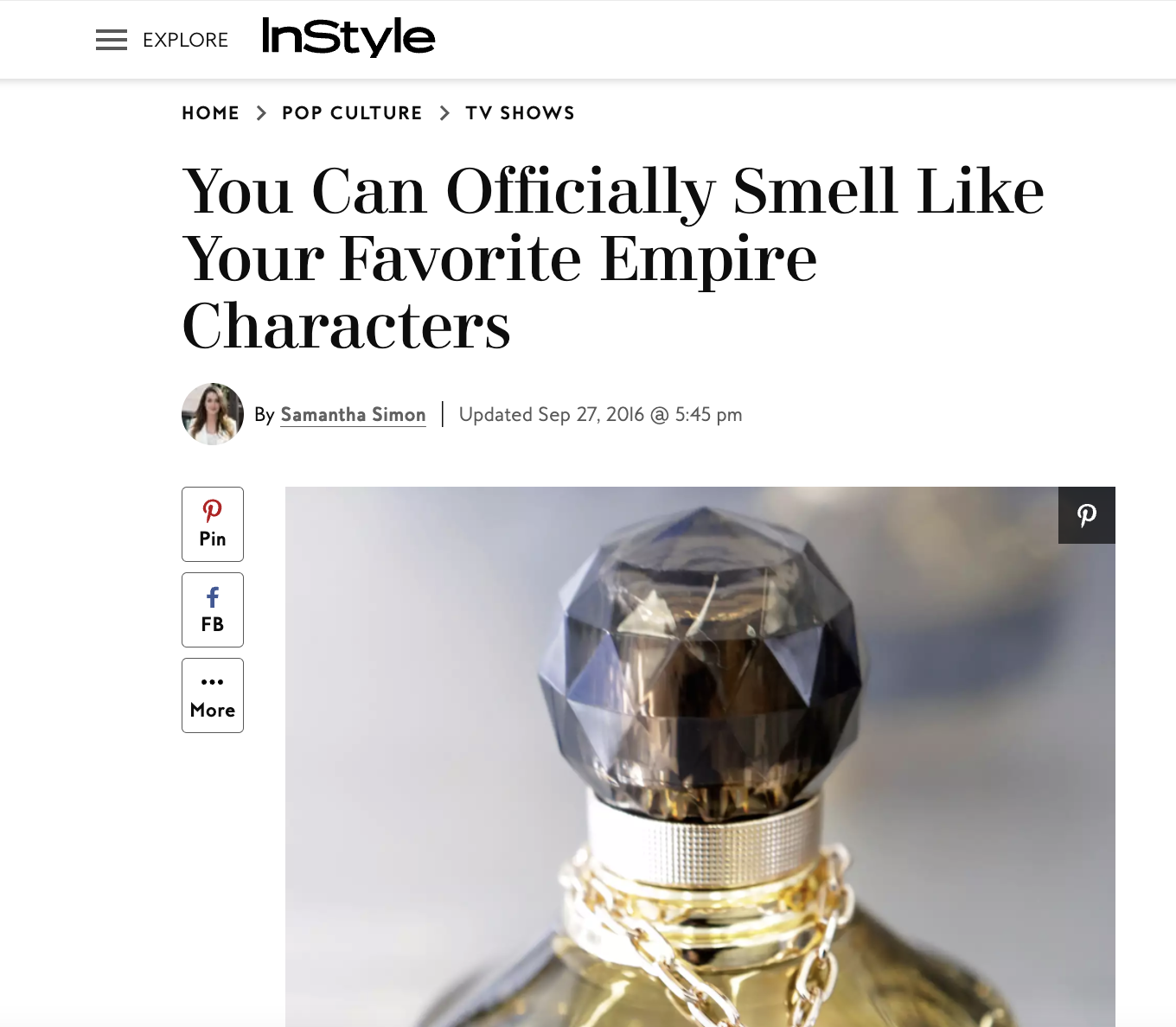 You can officially smell like your favorite Empire characters