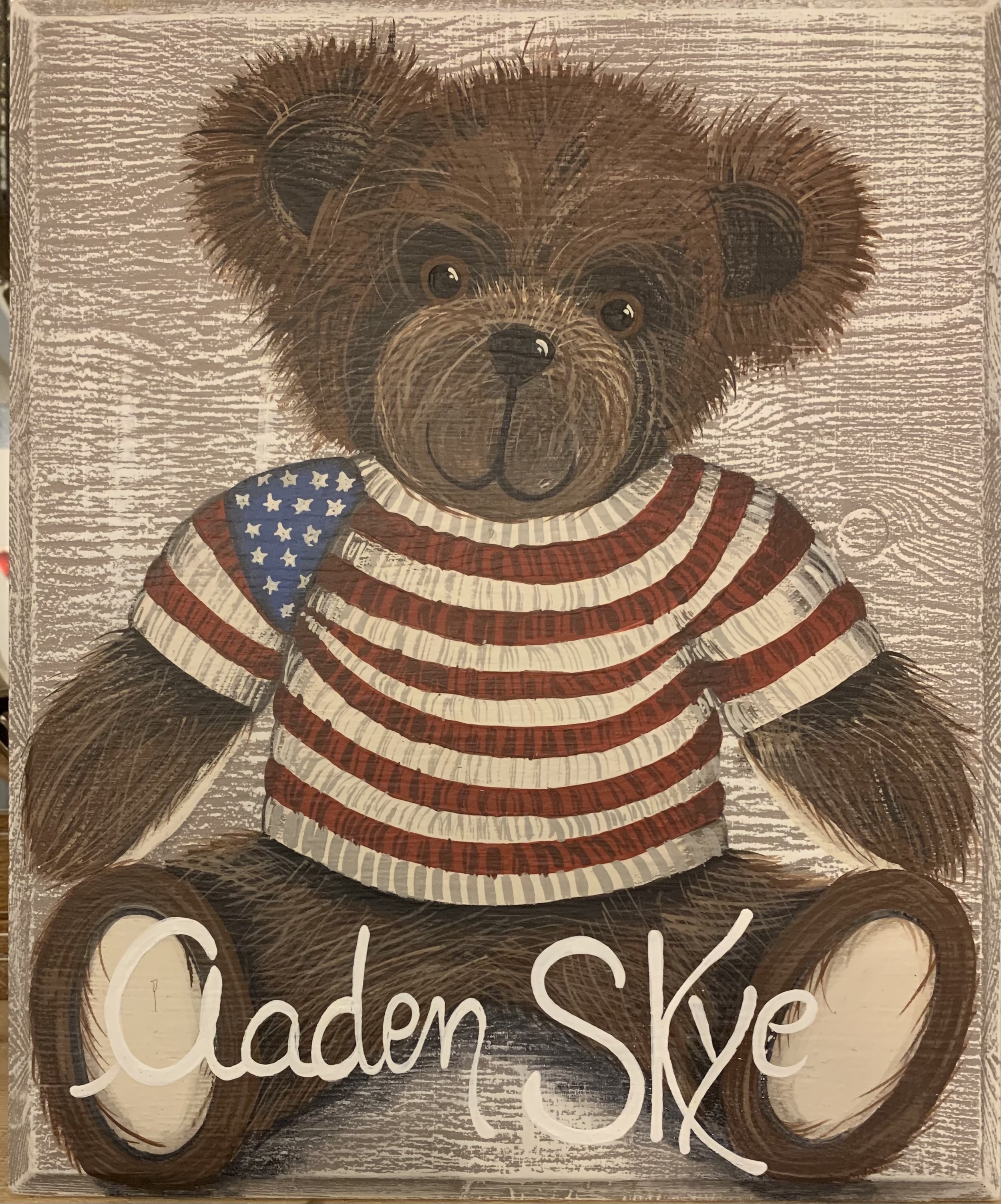 Teddy Bear - figura intera con dettagli