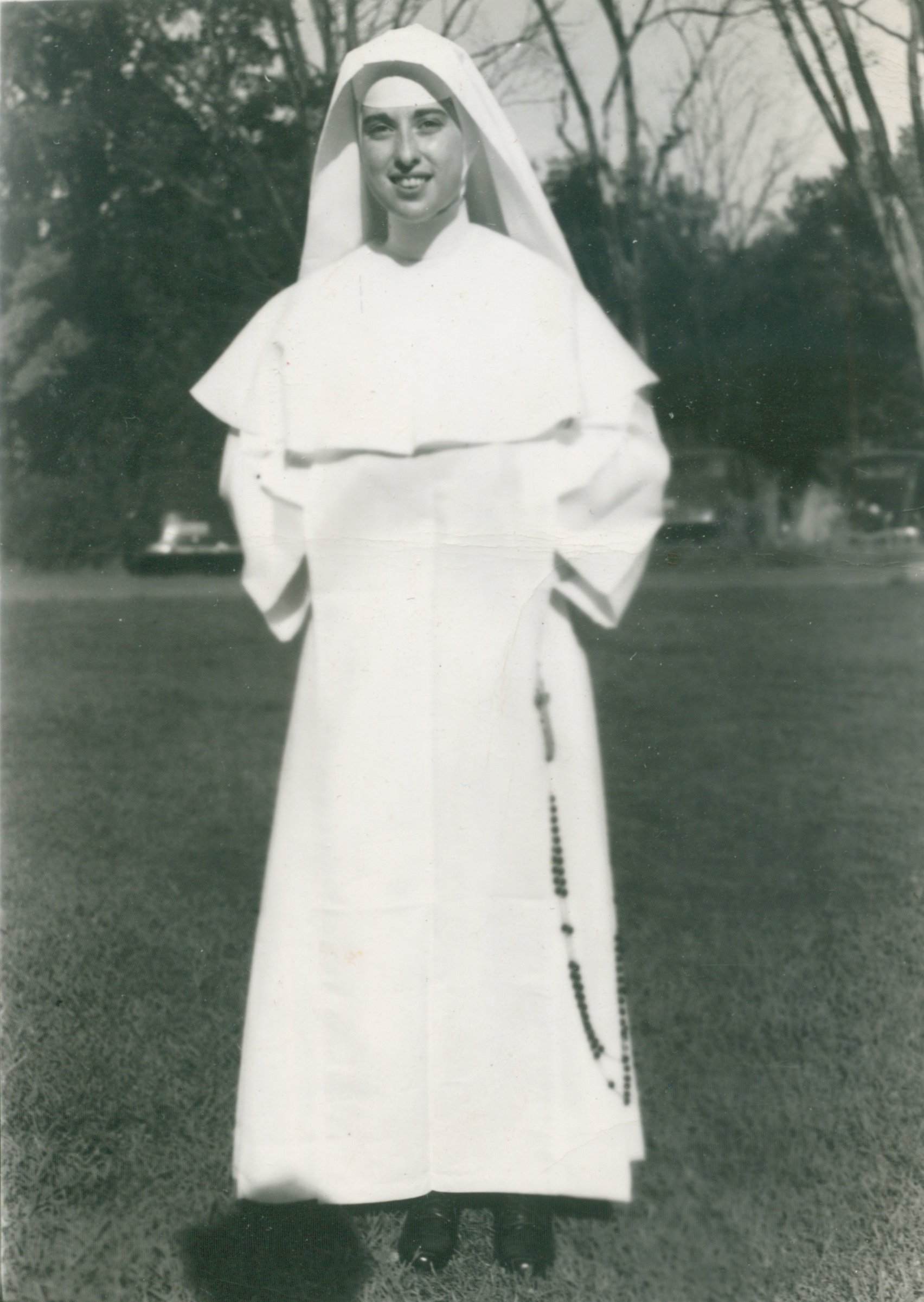 Mom, convent circa 1950s