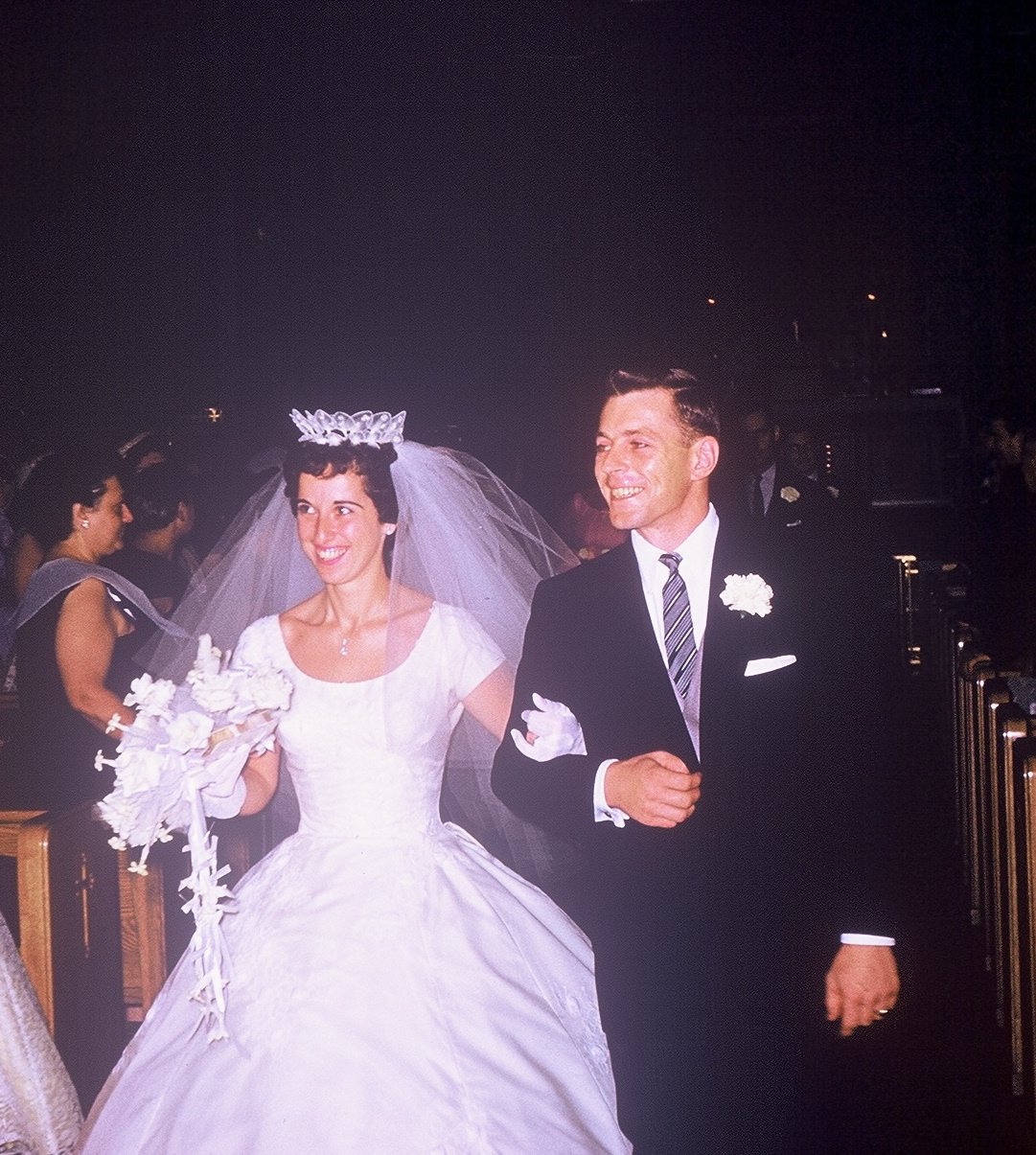 Mom and Dad, Wedding 1960