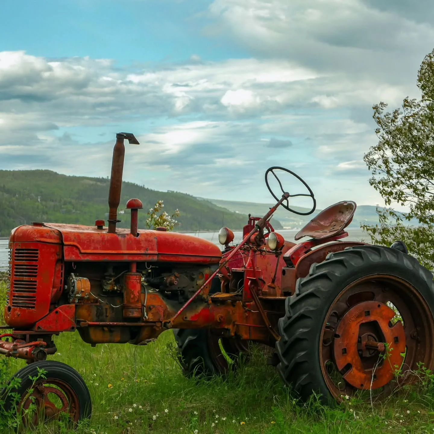 🚜 Farm overlooking the St. Lawrence River along the scenic Route du Fleuve in the Charlevoix region of Qu&eacute;bec

👀 Going back through photos made in my early travels and van life that I'd overlooked or didn't appreciate at the time

🗓️ 7 June