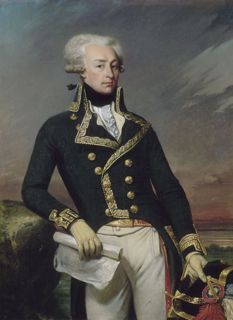 How did Lafayette end up in Bethlehem, Pennsylvania?