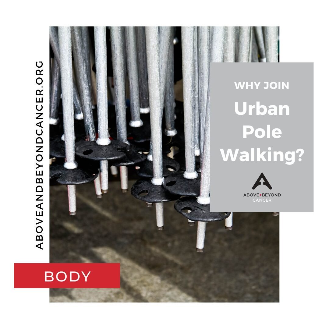 Urban Pole Walking is one of our popular evidence-based programs!

This program is especially beneficial for those with conditions impacting their endurance and balance.

What makes this activity unique is that it burns up to 46% more calories, incor