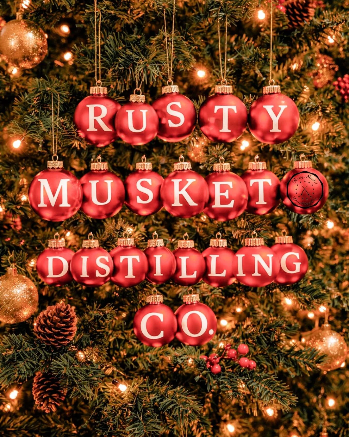 ✨ Merry Christmas from all of us at Rusty Musket Distilling Co. ✨

Another year of stories, shared glasses, belly-laughs, late nights, early mornings, and the kind of community that reminds us why we started in the first place.

This season always br