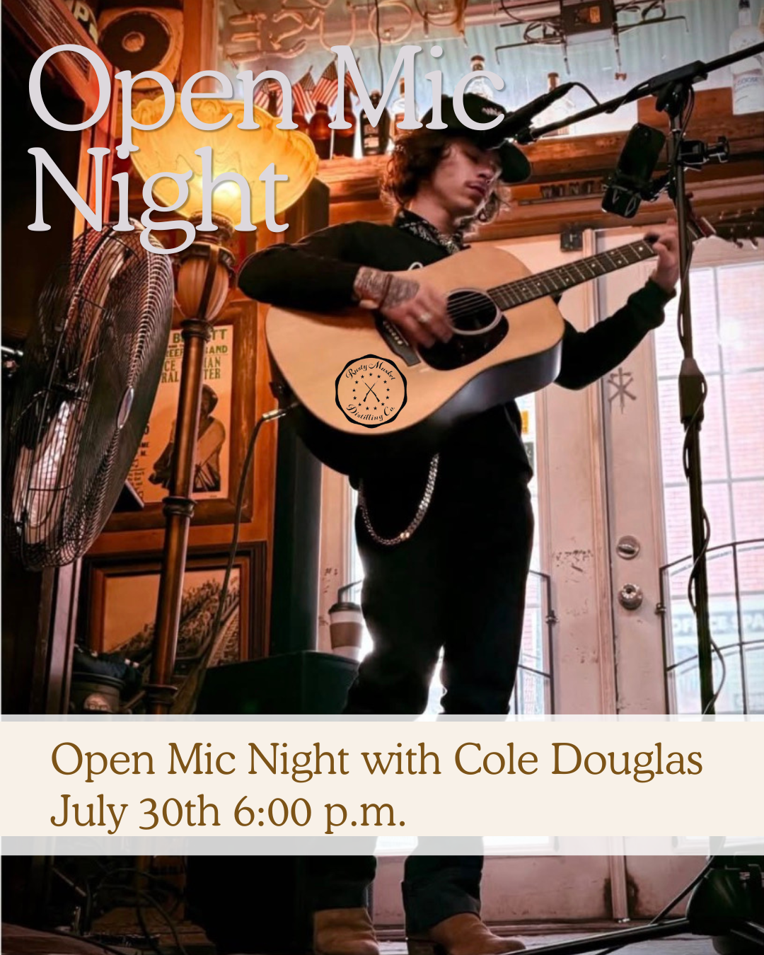 Open Mic Night with Cole Douglas