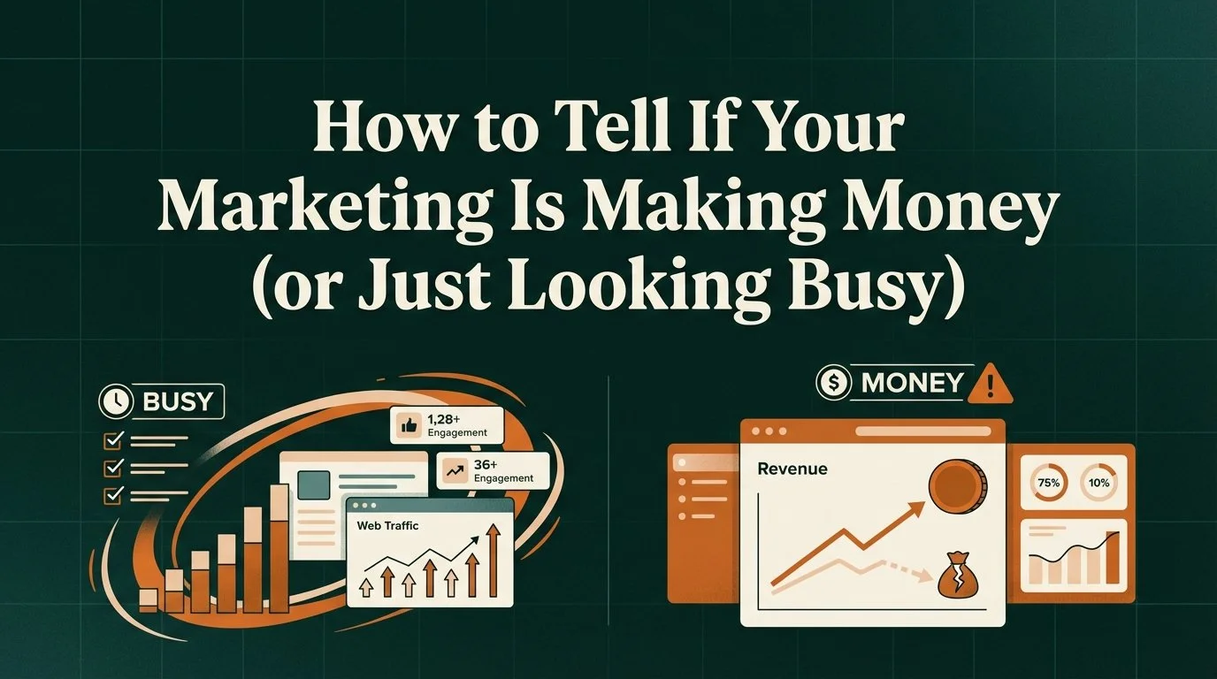 How to Tell If Your Marketing Is Making You Money (or Just Looking Busy)