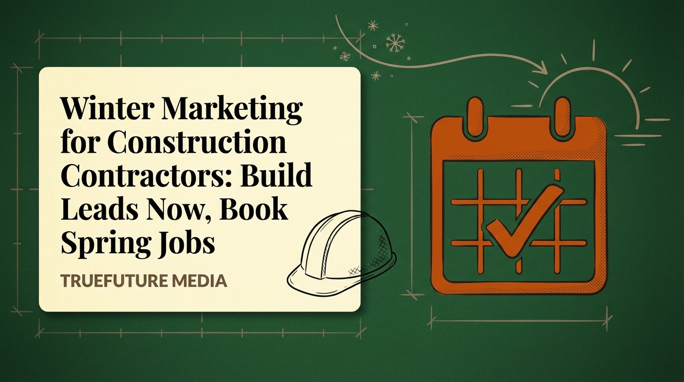Winter Marketing for Construction Contractors: Build Leads Now, Book Spring Jobs