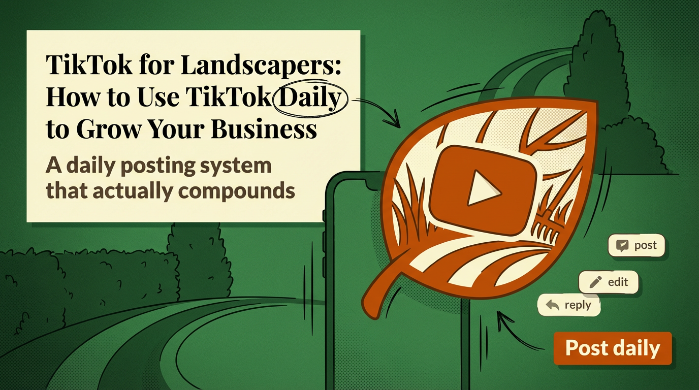 TikTok for Landscapers: How to Use TikTok Daily to Grow Your Business