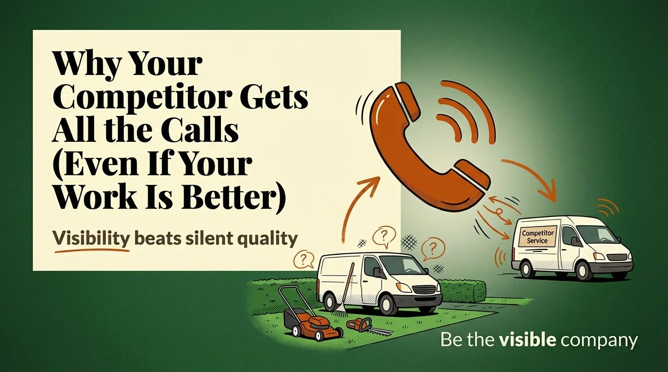 Why Your Competitor Gets All the Calls (Even If Your Work Is Better)