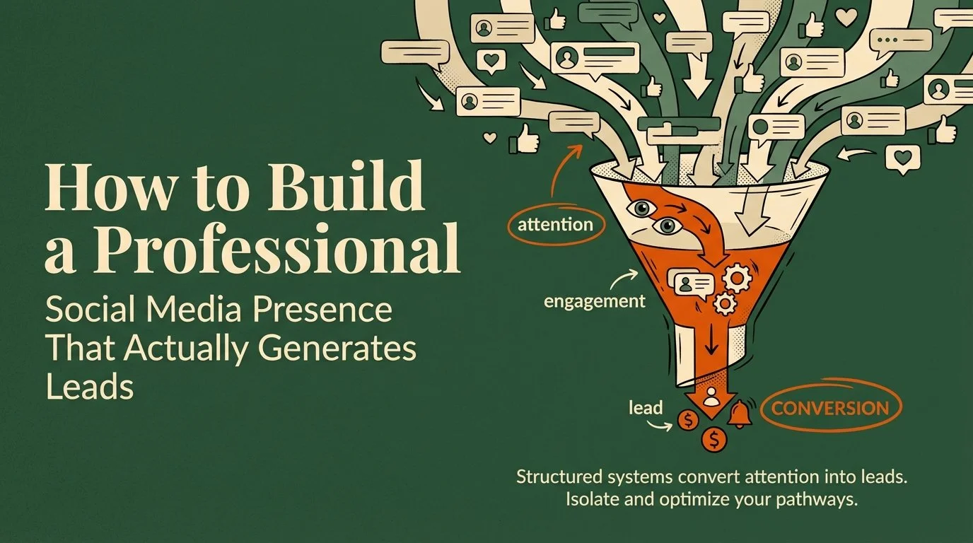 How to Build a Professional Social Media Presence That Actually Generates Leads