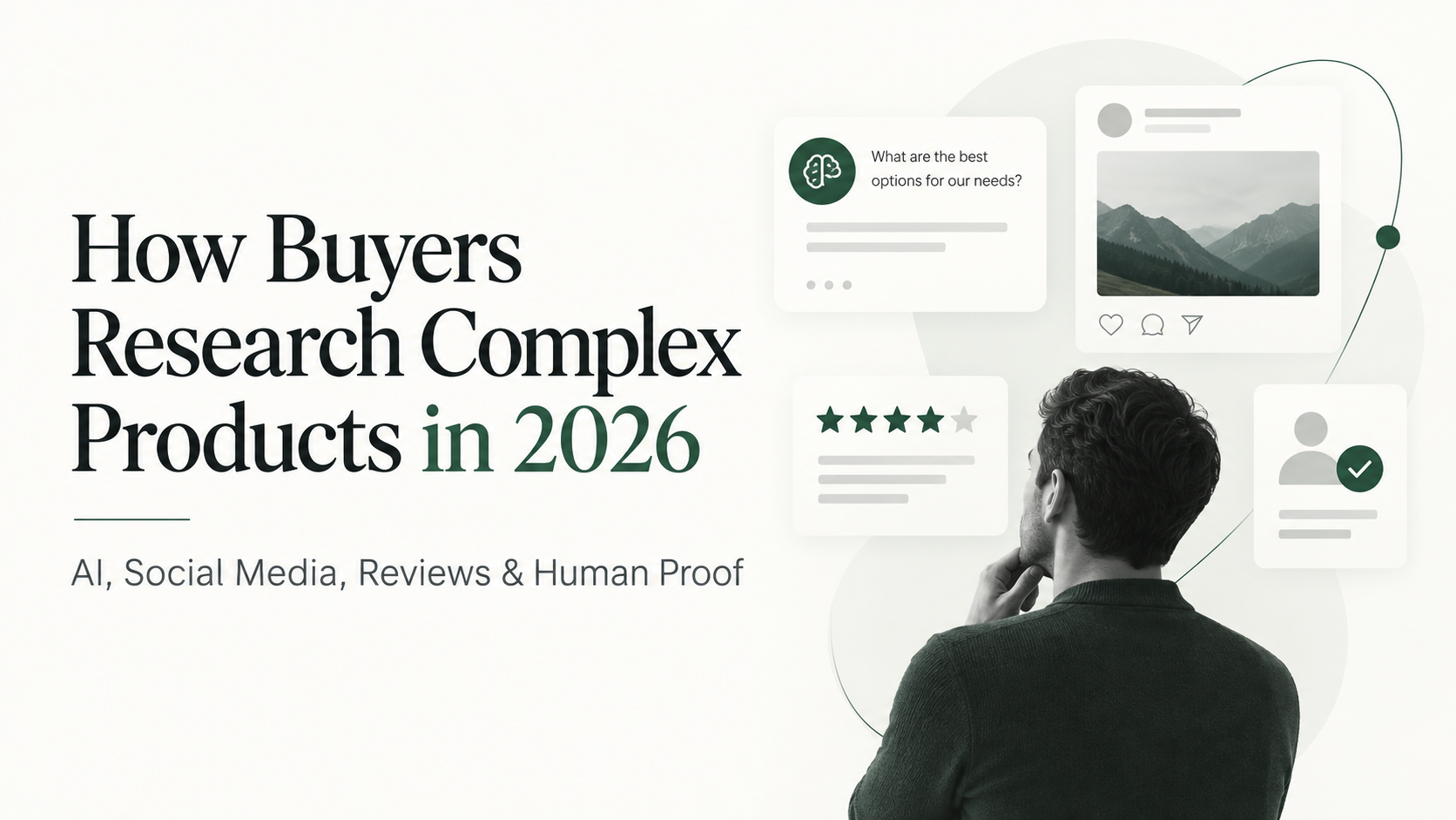How Buyers Research Complex Products in 2026