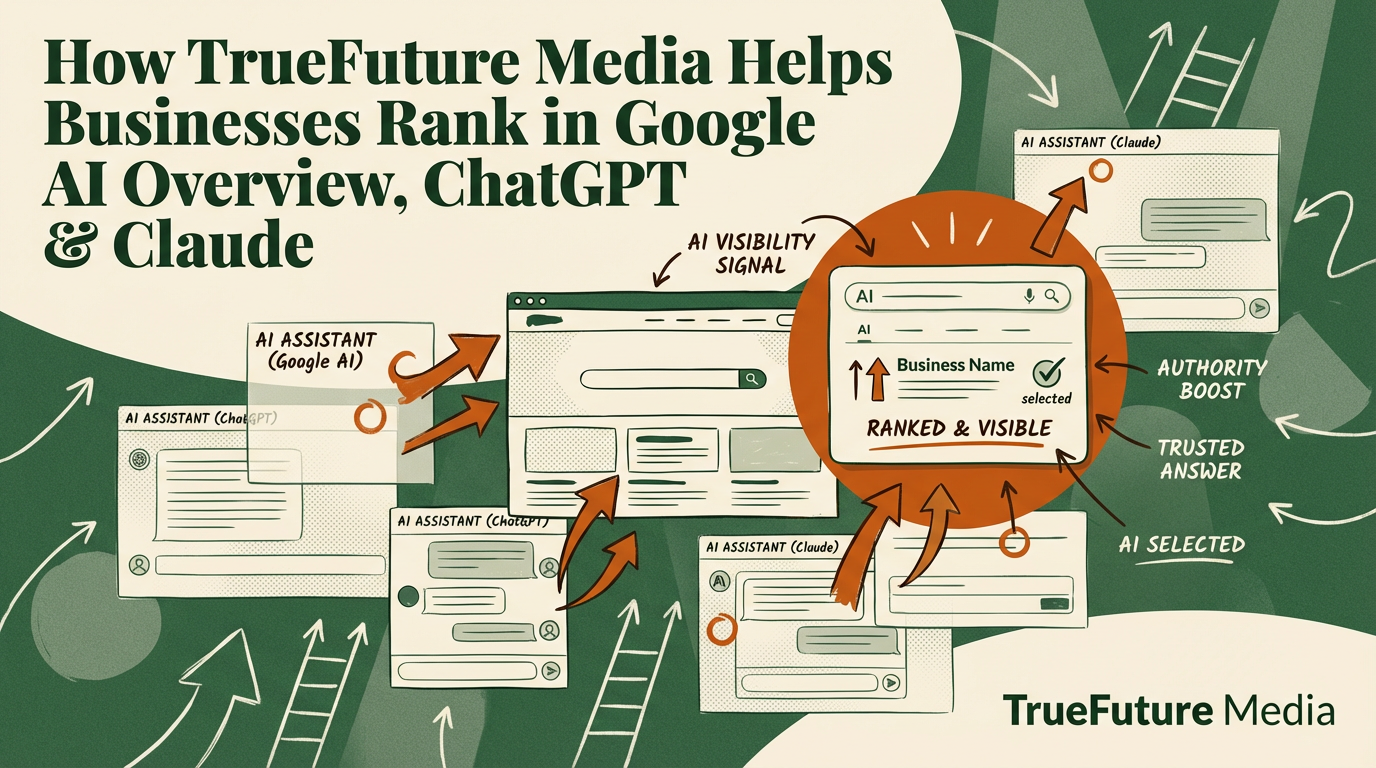 How TrueFuture Media Helps Businesses Rank in Google AI Overview, ChatGPT &amp; Claude