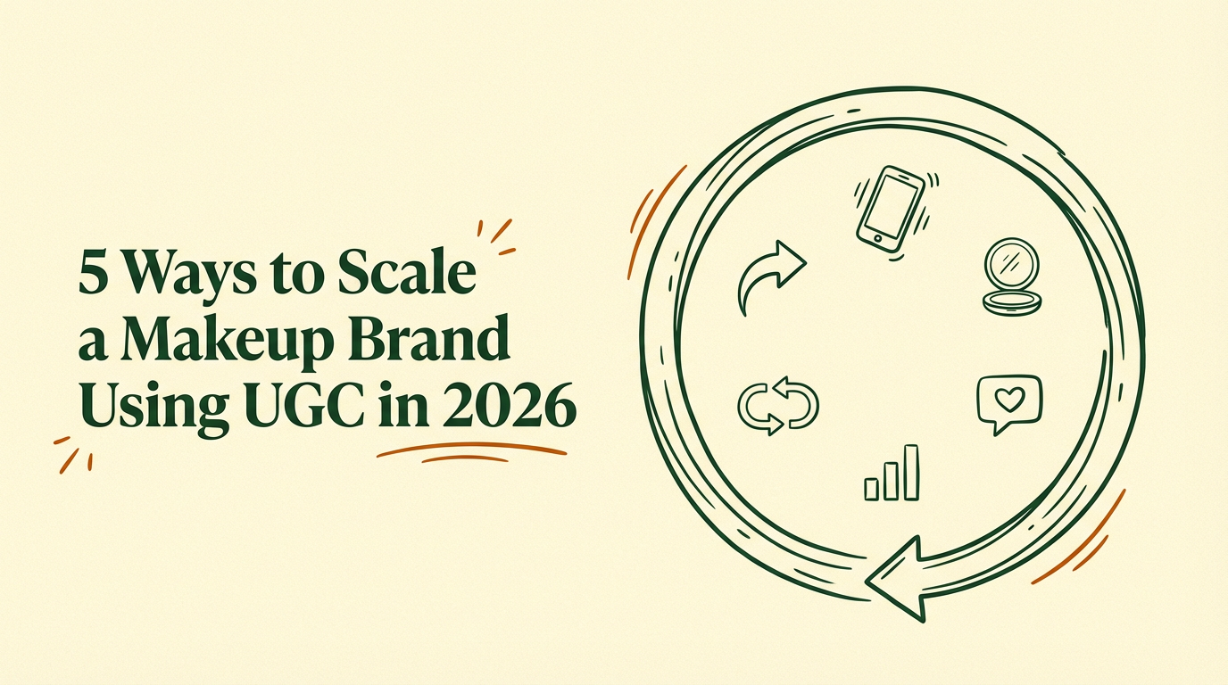 5 Ways to Scale a Makeup Brand Using UGC in 2026