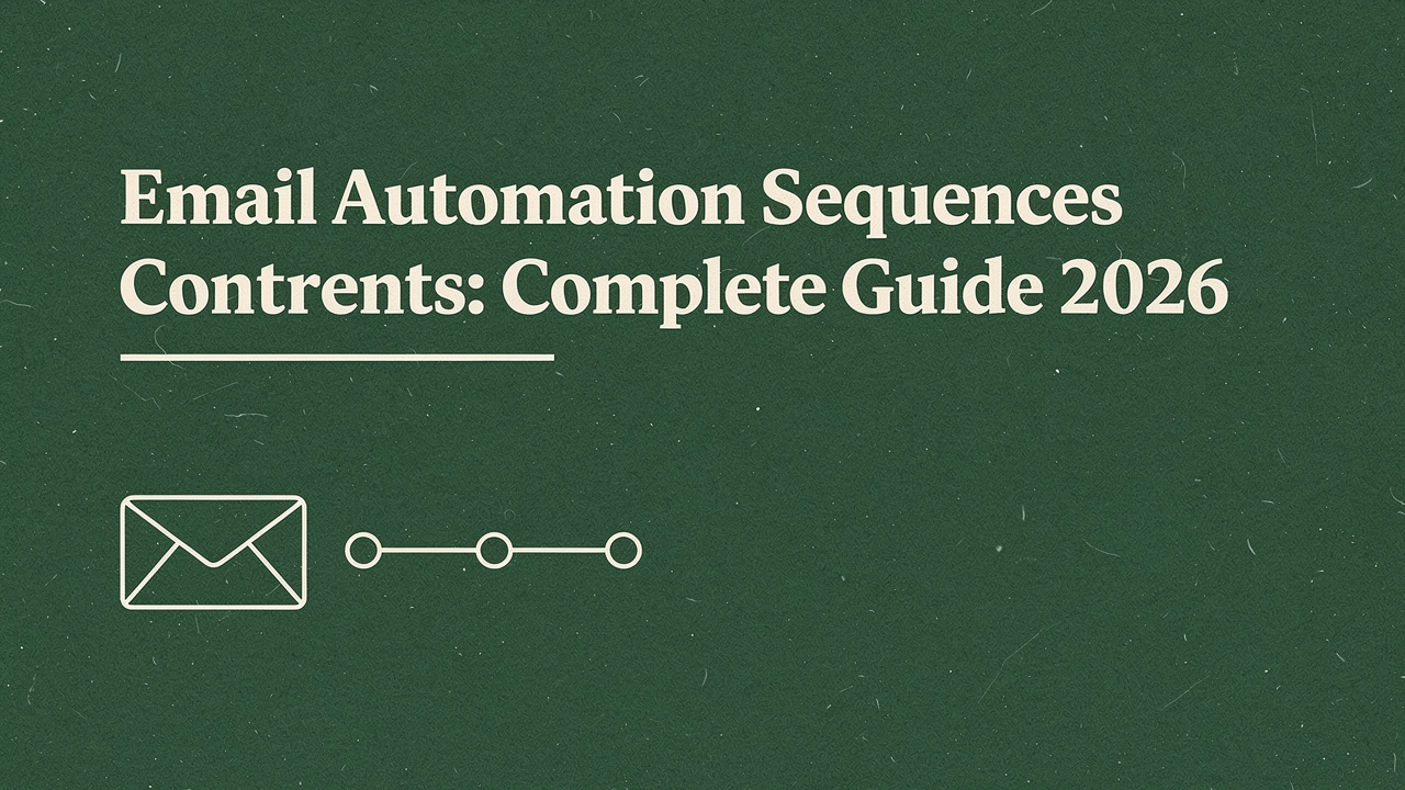 Email Automation Sequences That Convert: Complete Guide 2026