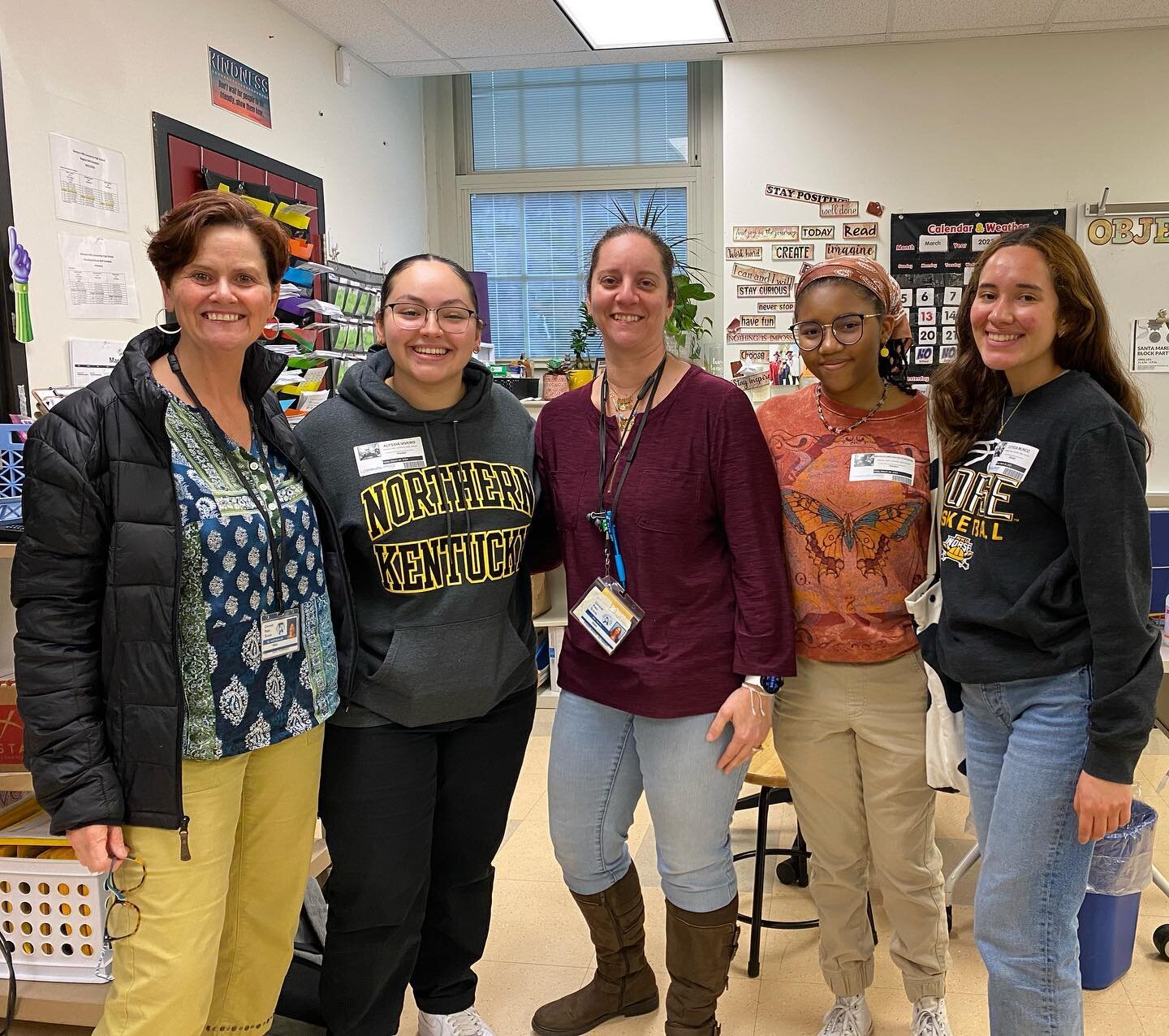 Friday&rsquo;s Visit‼️ In Refuge we not only work with students, but we must also collaborate with the school staff, and we&rsquo;re so grateful to have such a welcoming team of teachers to work with at Western Hills. They have helped us know our way