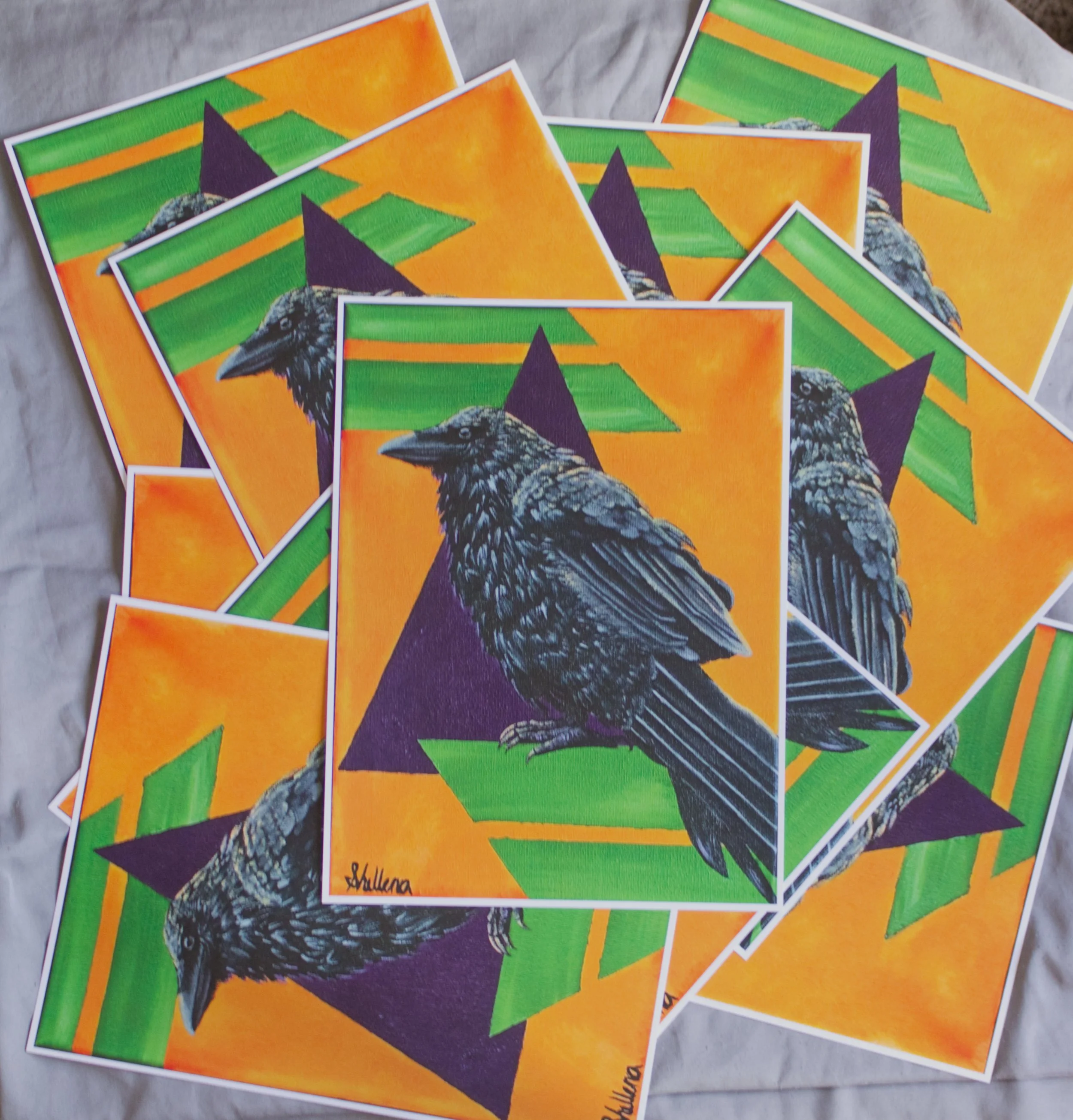 Print of "Raven's Radiance"