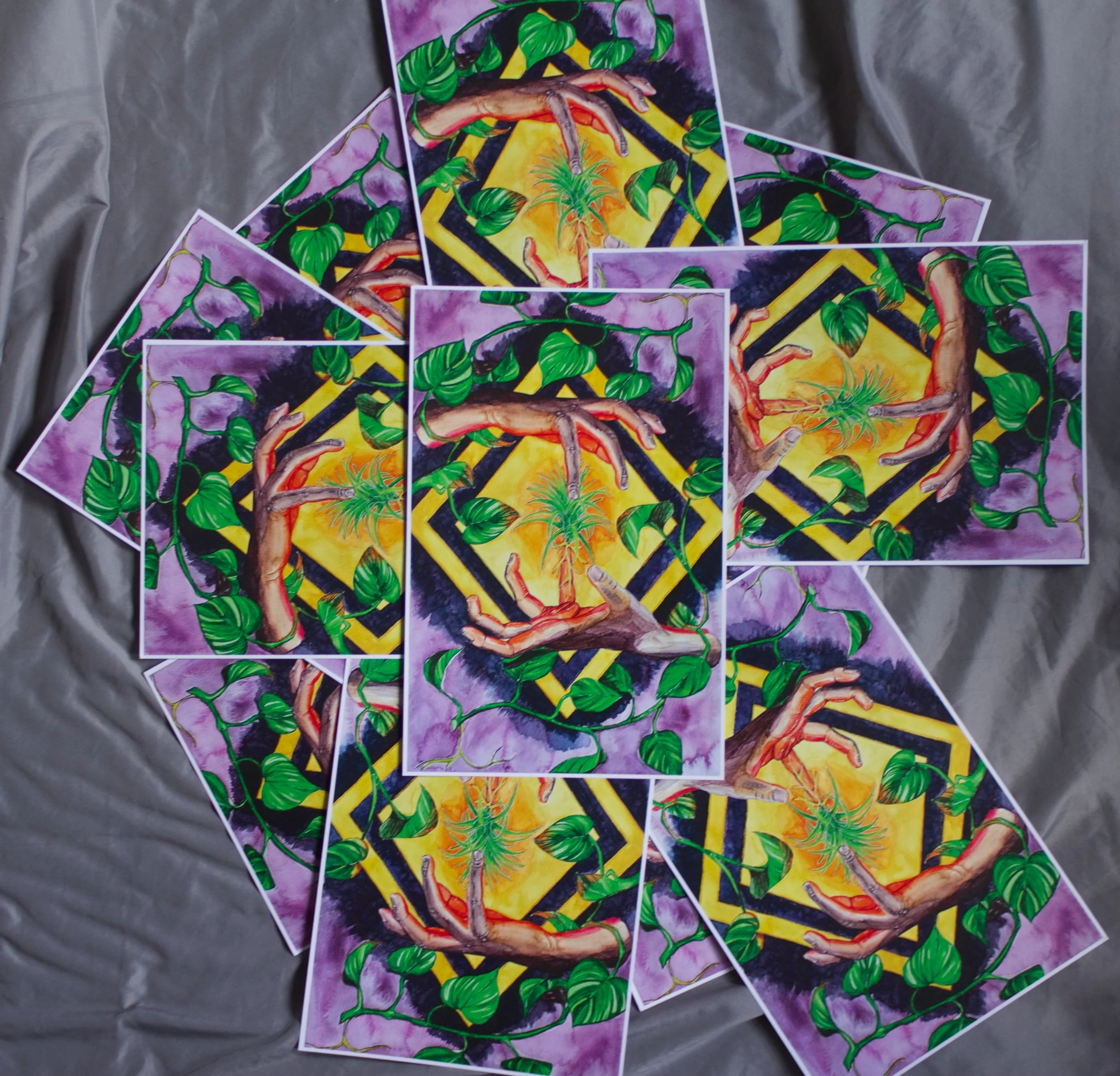 Print of "Radiating Growth"